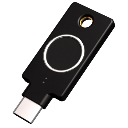 Official Yubico — YubiKey C Bio - FIDO Edition